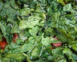 A picture of step 4 of Spinach and Chicken skillet.
