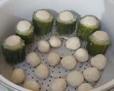 Foto langkah ke 3 dari resep Siu Mai Pare & Bakwan Kukus (Siu mai gluten free).