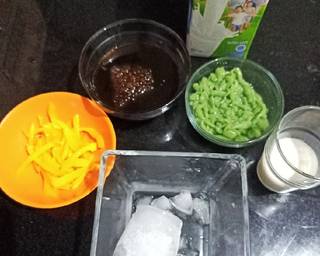 Es Campur Cendol Nangka Susu Aren (no santan) - Step 1