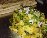Fenugreek leaves and potato masala recipe step 4 photo