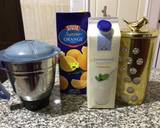Suya sandwich and orange banana smoothie recipe step 5 photo