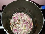 Boiled rice served with minji stew and potatoes