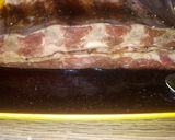 Serpenyős szójaszószos-fokhagymás sült oldalas recept fázis 2 fotója