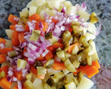 Foto del paso 4 de la receta: Vinegret (ensalada rusa de remolacha)