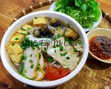 Hình bước làm 3 của món Bún riêu cua ốc