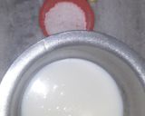A picture of step 1 of Dalgona coffee.