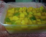 Foto langkah ke 3 dari resep Puding Susu Topping Buah.