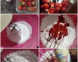 A picture of step 16 of Apple pie with strawberry cream.