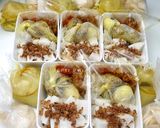Foto langkah ke 8 dari resep Lontong Sayur Gurih Alami.