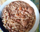 Foto del paso 4 de la receta: Guiso de poroto frutilla con fideos entrefino