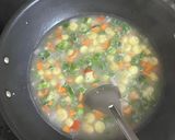 A picture of step 2 of Rainy Day Special Healthy Veggie Soup.