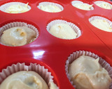 Foto del paso 3 de la receta: Muffins de yogurt de Vainilla rellenos de chocolate