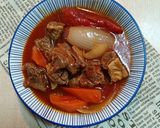 A picture of step 4 of Tomato Braised Beef.