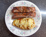 Foto del paso 7 de la receta: COSTILLAR AL MERKÉN.BERENJENA HORNEADA RELLENA CON CHAMPIÑONES. JON STYLE