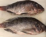 A picture of step 1 of California Farm Barbecued Whole Fish.