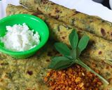 मेथी पराठा (methi paratha recipe in marathi) रेसिपी स्टेप 5 फोटो 