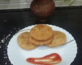 A picture of step 9 of Walnut & Moong stuffed Kachori.