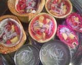 Hình bước làm 4 của món Thạch rau câu trái cây: