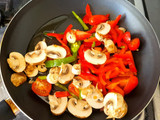 Salteado de verduras