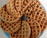 Foto langkah ke 2 dari resep (Sourdough Discard) Mini Choco Waffles.