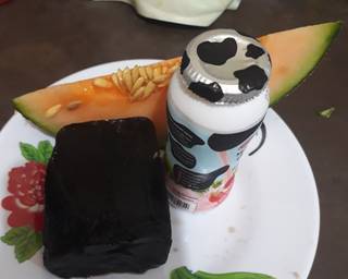 Cendol Cincau Hitam Yogert Chocopandan - Step 1