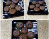 A picture of step 8 of Eggless Chocolate Almond CupCakes.