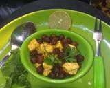Chana paneer chaat recipe step 3 photo