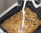 Foto langkah ke 4 dari resep Bakpao Apel Isi Custard Apel (dg Pewarna Angkak).