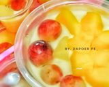 Foto langkah ke 4 dari resep Puding Buah Segar 🍇🍋🍑.