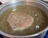 A picture of step 1 of Beef Asado.