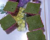 Foto langkah ke 5 dari resep Putu Ayu Pandan / Merah Putih.