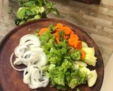 Foto del paso 1 de la receta: Budín de verduras tipo soufflé