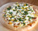 A picture of step 9 of No cheese! Tuna and corn pizza!.