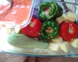 Töltött zöldségek görögösen (Gemista) recept fázis 5 fotója