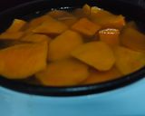 Foto langkah ke 1 dari resep "Klepon" Ubi Kuah Santan (Kolak Biji Salak Lembut Isi Susu).