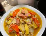 香腸炒三蔬的食譜步驟6照片