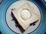 Egg in a nest sandwich