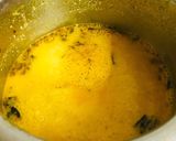 A picture of step 2 of Bhindi onion curry.