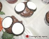 Φωτογραφία βήματος 3 της συνταγής Cupcakes κουκουβάγιες