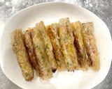 A picture of step 3 of Super Easy Fried Spring Rolls.