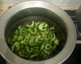 A picture of step 2 of Karalay with dal mong.