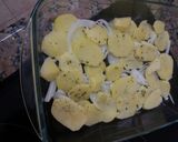 Foto del paso 2 de la receta Lubina a la espalda con patatas