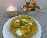 A picture of step 5 of Shahi paneer.