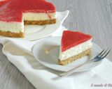 Foto del passaggio 5 della ricetta Cheese cake fredda alle fragole 🍓
