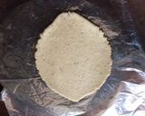 A picture of step 3 of Tlacoyos Stuffed with Quesillo.