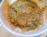 A picture of step 8 of Sarson ka saag 😋 (Punjabi style sarson ka saag) 😋😋.