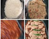 A picture of step 6 of Singaporean rice.