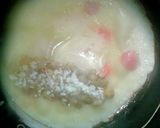 A picture of step 3 of Banana Pancake stuffed with peanut & cheese.