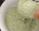 A picture of step 3 of Green faluda with kheer.