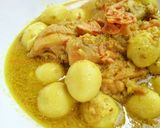 Foto langkah ke 4 dari resep Kare Ayam Telur Puyuh (super simpel).